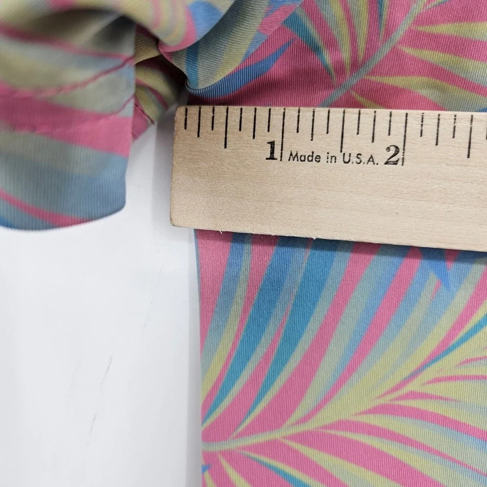 Sunday Swagger Shirt Mens Large Floral Hawaiian Golf Vibrant Short Sleeve - Picture 5 of 10